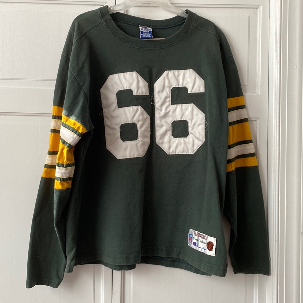 Ray Nitschke #66 authentic 60’s Packers throwback jersey